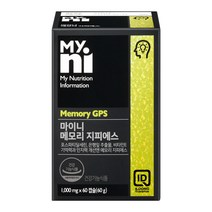 마이니 메모리 지피에스 영양제, 1개, 60정