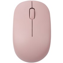 홈플래닛 저소음 무선마우스, 핑크, HP-01P