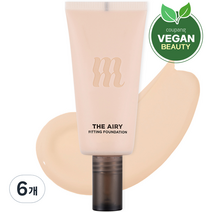 머지 더 에어리 피팅 파운데이션 30ml, AF2 바닐라, 6개