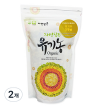 자연담은 유기농 강황쌀, 2개, 800g