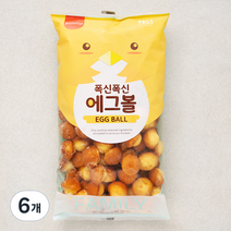 [로켓프레시]삼립 에그볼 파티, 6개, 400g