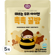 또또맘 떼쓰는 우리 아이엔 촉촉꿀밤 50g, 5개