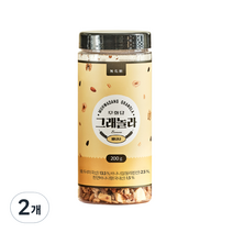 무화당 고단백 저당 그래놀라 바나나, 200g, 2개