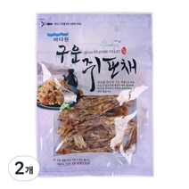 바다원 구운 쥐포채, 150g, 2개
