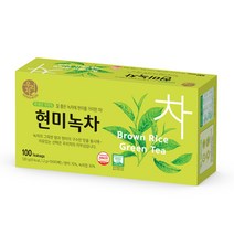 송원 현미녹차 티백, 1.2g, 100개
