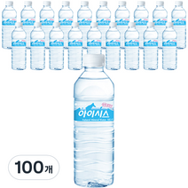 아이시스 생수, 500ml, 100개