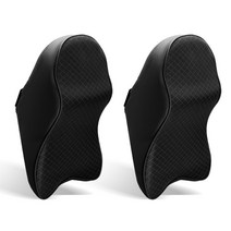 아이엠듀 차량용 메모리폼 쿠션, 블랙, 1개