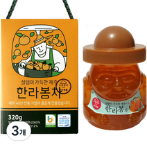 제주로얄식품 한라봉차, 320g, 3개