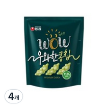 농심 우와한 콩칩, 42g, 4개