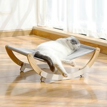 딩동펫 고양이 우드 비치해먹, 혼합색상