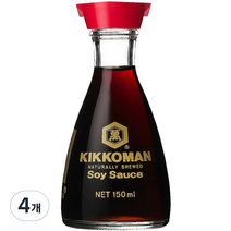기꼬만 테이블간장 양조간장, 150ml, 4개