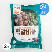 삼양 떡갈비볼 (냉동), 1000g, 2개