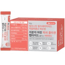 JW중외제약 먹는 엘라스틴 밀크세라마이드 히알루론산 비오틴 저분자 어린 피쉬 콜라겐 펩타이드 플러스 비타민C 30p, 1개, 60g