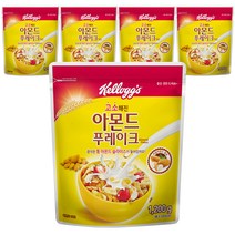 켈로그 아몬드 푸레이크, 1.2kg, 5개