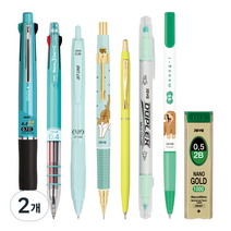 자바펜 Colors Collection 8종 세트, 민트, 2개
