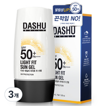 다슈 데일리 라이트 핏 선젤 50+ PA++++, 50ml, 3개