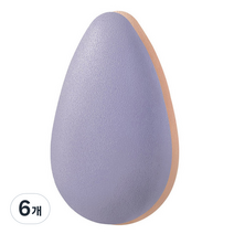 피카소 꼴레지오니 컬러팁 스펀지, 퍼플, 6개