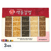 담미정 색동강정세트, 120g, 3세트