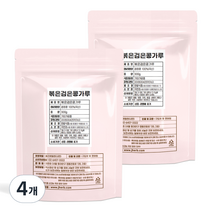 자연초 볶은 검은콩가루, 4개, 300g