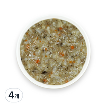 짱죽 유아용 실온 이유식 중기 죽 2, 한우소고기버섯죽, 160g, 4개