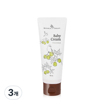 보타니컬테라피 베이비크림, 90ml, 3개