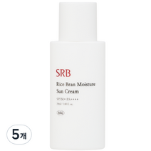 에스알비 라이스 브란 마일드 수분 선크림 SPF50+ PA++++, 50ml, 5개