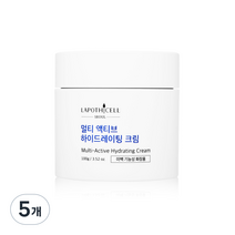 라포티셀 멀티 액티브 하이드레이팅 크림, 100g, 5개