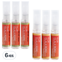 오랄라 후후 구강스프레이 피치 3p + 애플 3p, 6세트