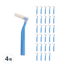 치간칫솔 L형 SS형, 55개입, 4개