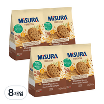 미주라 통밀 비스켓, 120g, 8개입