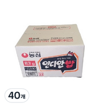 인디안밥 스낵, 83g, 40개