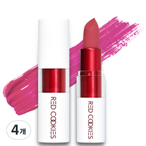 레드쿠키 마시멜로 파우더 립스틱 3.5g, A5 만다린 홀릭, 4개
