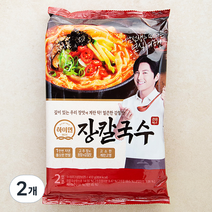 삼립 하이면 강릉식 장칼국수 2인분, 412g, 2개