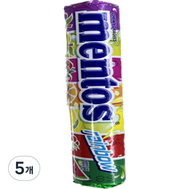 멘토스 레인보우, 37.5g, 5개