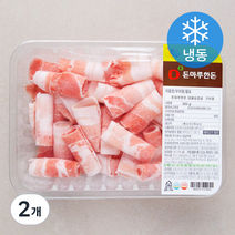 돈마루한돈 대패 삼겹살 구이용 (냉동), 500g, 2개