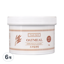 신선약초 오트밀 가루, 90g, 6개