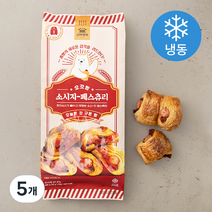 신라명과 오갓빵 소시지 페스츄리 (냉동), 280g, 5개