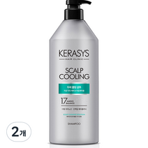 케라시스 두피쿨링 클리닉 단백질 샴푸, 980ml, 2개