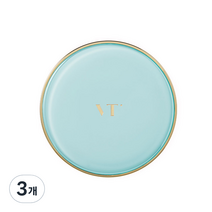VT 에센스 선 팩트 쿠션 SPF 50+ PA+++, 11g, 3개