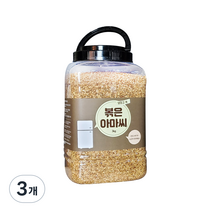 냉장고쏙 볶은 아마씨, 3개, 3kg