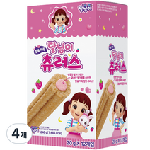 명도물산 달님이 츄러스 12p, 240g, 4개