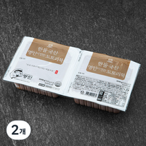 한둘 국산 명인이 만든 도토리묵 2입, 1040g, 2개