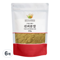 진피 분말, 6개, 300g