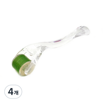 리프티 더마롤러 540핀 MTS 홈케어 미용기기 3.0mm, 녹색, 4개