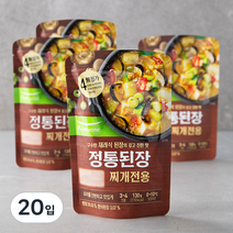풀무원 정통 된장찌개, 130g, 20입