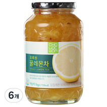 초록원 꿀레몬차, 1kg, 1개입, 6개