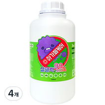 아가페케어 살균소독제, 2L, 4개