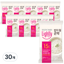 청정원 라이틀리 밥이 될 곤약, 200g, 30개