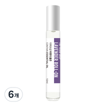 더허브샵 아로마 롤온 라벤더, 10ml, 6개