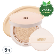 머지 더 에어리 글로우 핏 쿠션 SPF50+ PA+++ 13g, AG1 아이보리, 5개